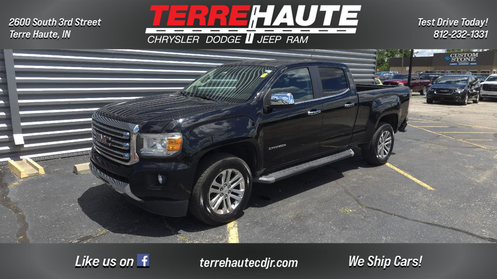 2015 GMC Canyon SLT Crew Cab 4WD