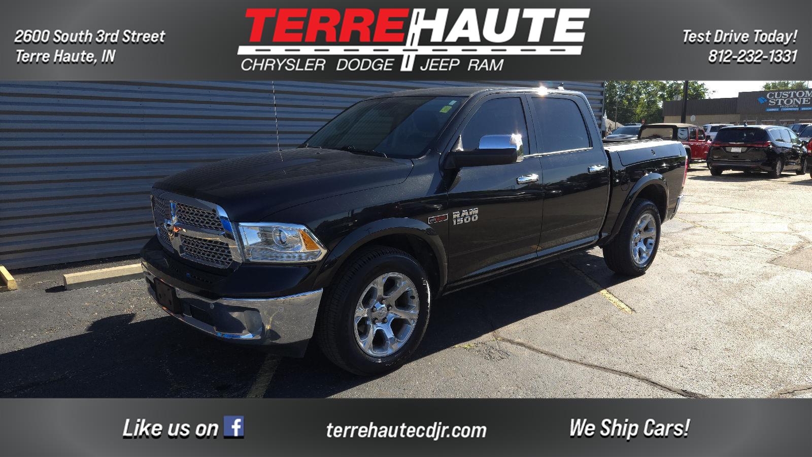  2018 RAM 1500 Laramie Crew Cab 4WD   