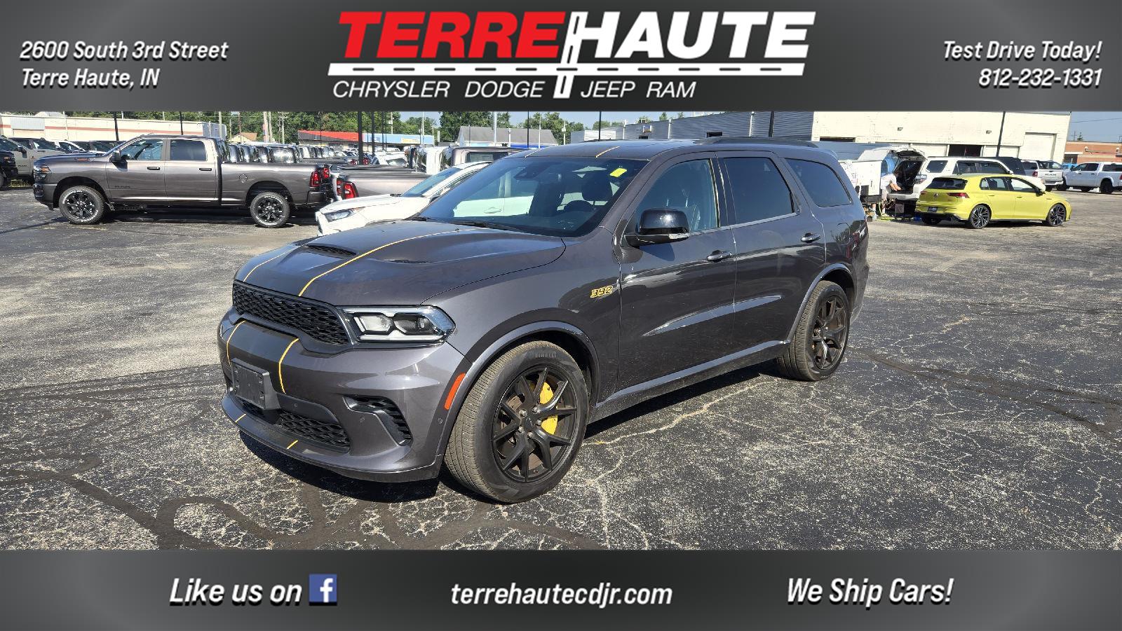 Vapor Gray 2024 Dodge Durango SUV / Crossover All-Wheel Drive 8-Speed Automatic