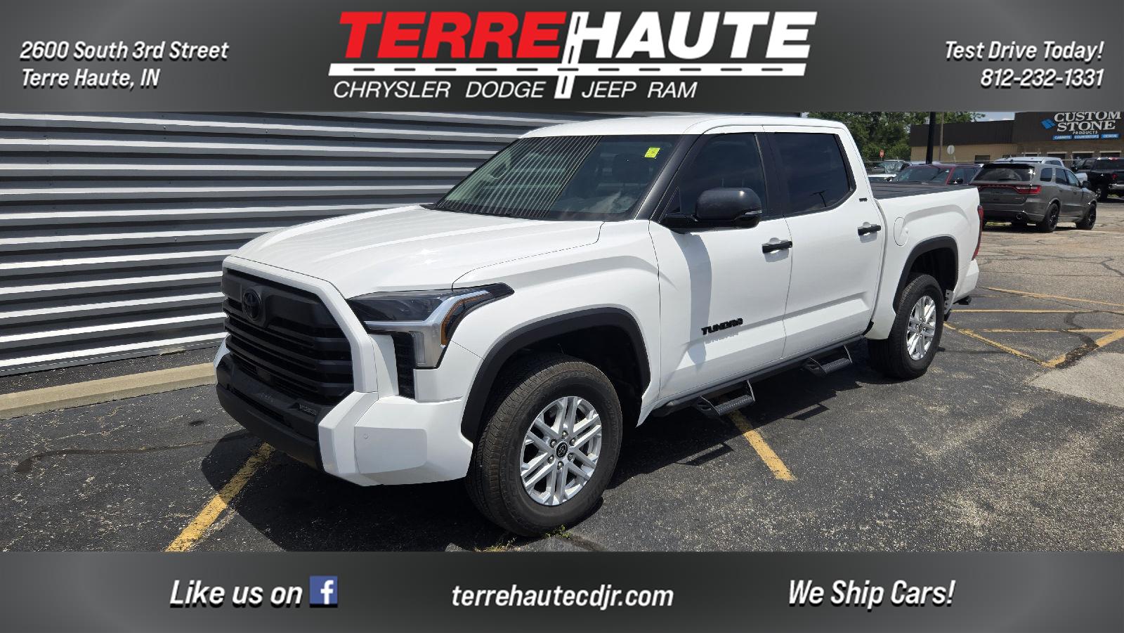 Ice Cap 2024 Toyota Tundra Pickup Truck Four-Wheel Drive Automatic