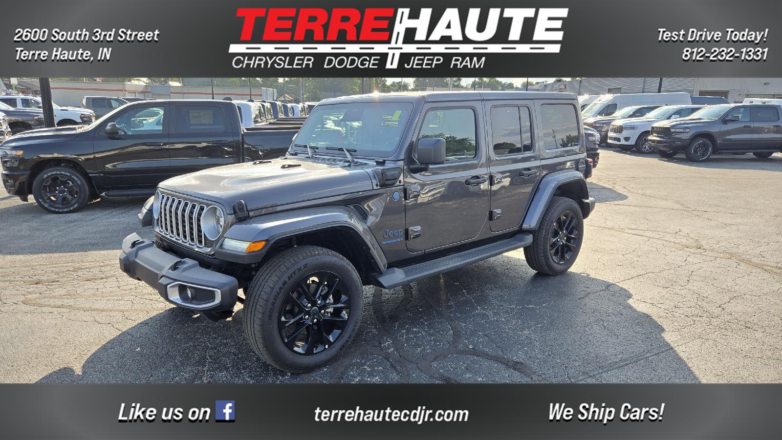 2025 Jeep Wrangler 4xe Sahara 4WD