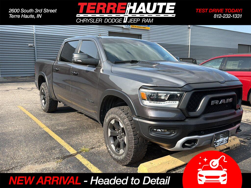 Ceramic Gray Clearcoat 2023 RAM 1500 Pickup Truck Four-Wheel Drive 8-Speed Automatic