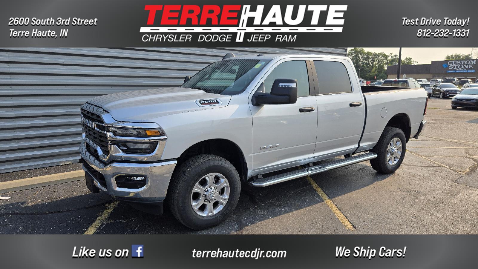 Silver Zynith 2026 RAM 2500 Pickup Truck Four-Wheel Drive 8-Speed Automatic