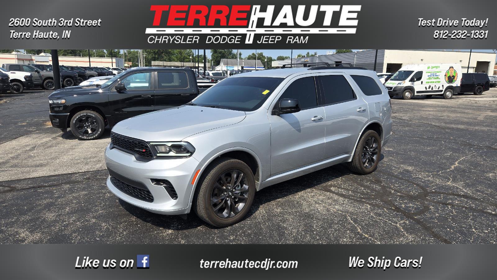 Triple Nickel 2025 Dodge Durango SUV / Crossover All-Wheel Drive 8-Speed Automatic