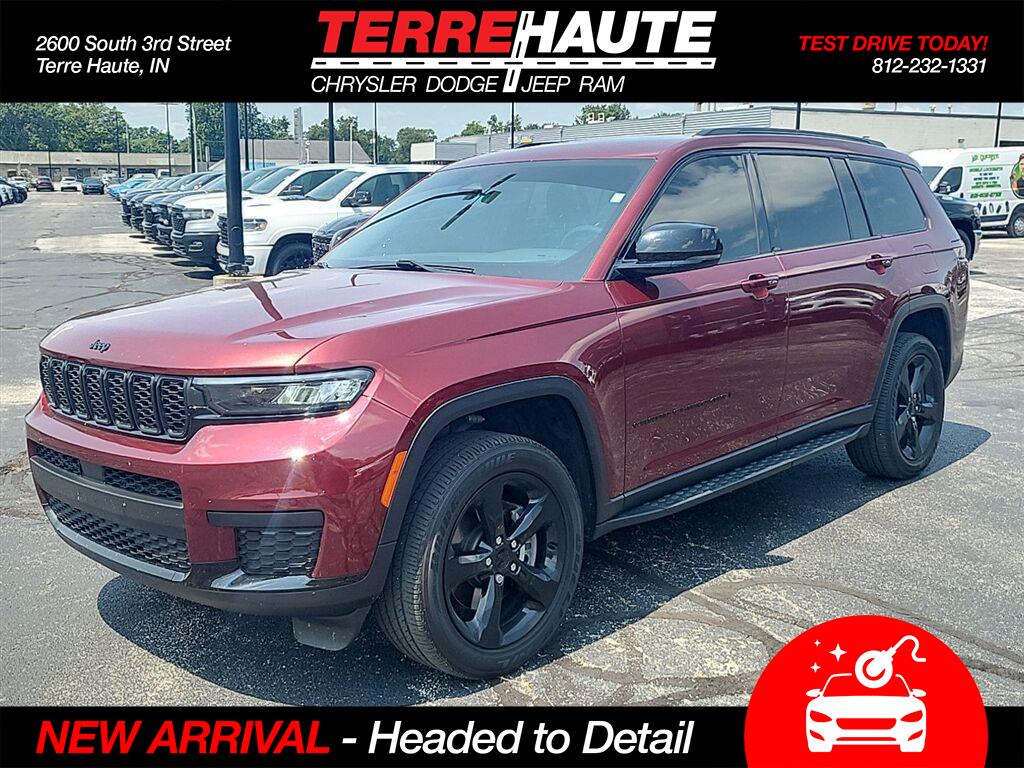 Velvet Red Pearlcoat 2023 Jeep Grand Cherokee L SUV / Crossover Four-Wheel Drive 8-Speed Automatic