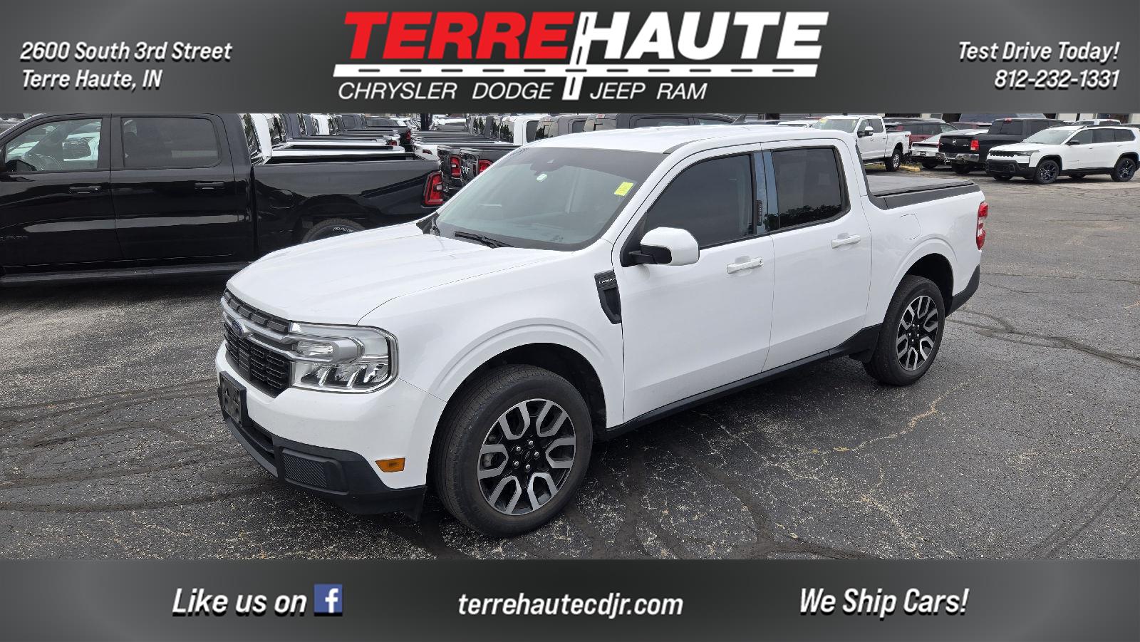 Oxford White 2022 Ford Maverick Pickup Truck All-Wheel Drive 8-Speed Automatic