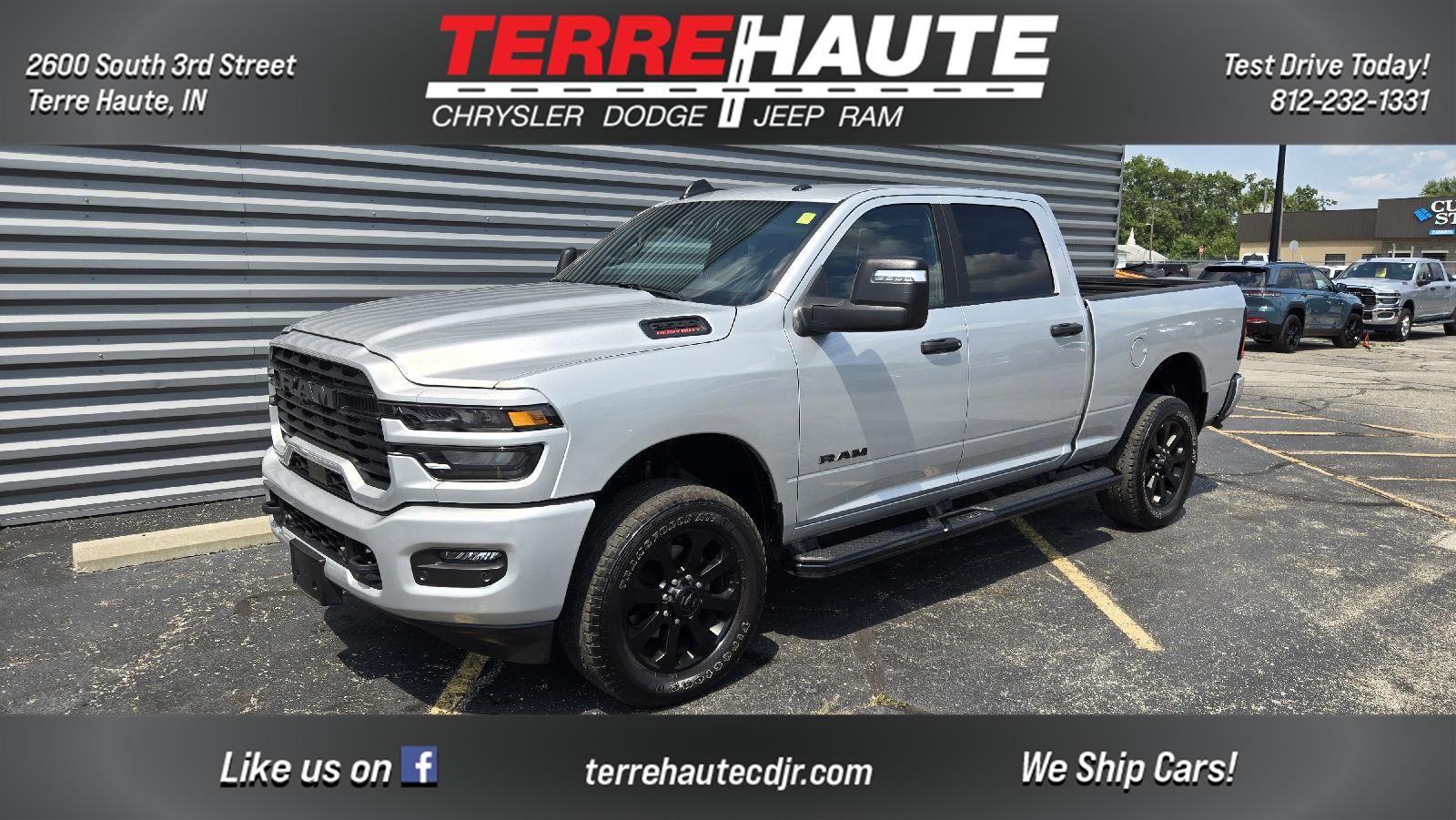 Silver Zynith 2026 RAM 2500 Pickup Truck Four-Wheel Drive 8-Speed Automatic