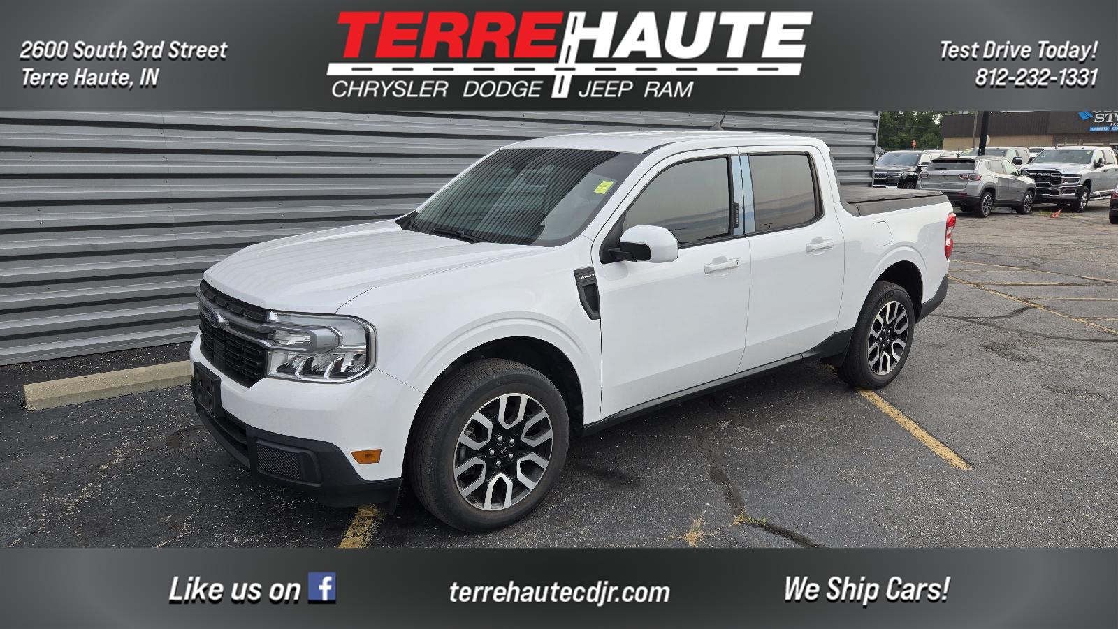 Oxford White 2022 Ford Maverick Pickup Truck All-Wheel Drive 8-Speed Automatic