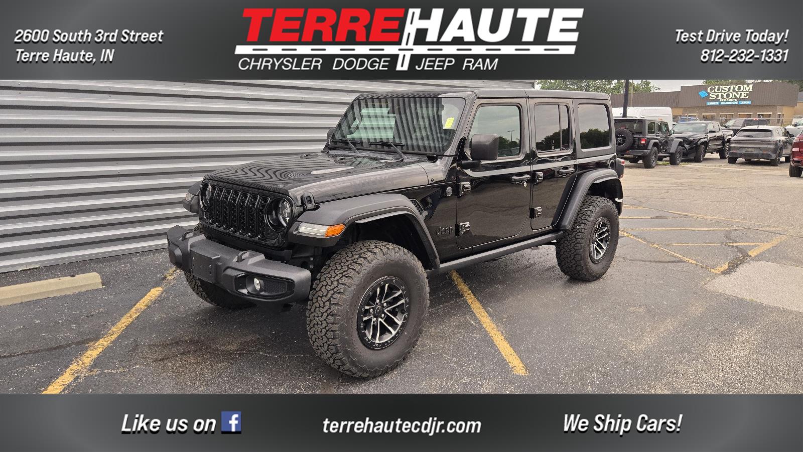  2024 Jeep Wrangler Willys 4-Door 4WD   