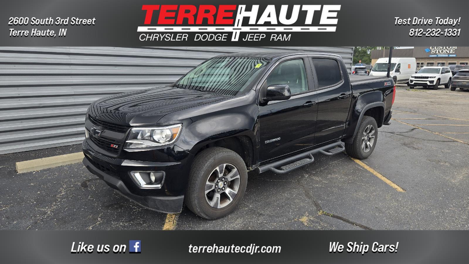  2016 Chevrolet Colorado Z71 Crew Cab 4WD   