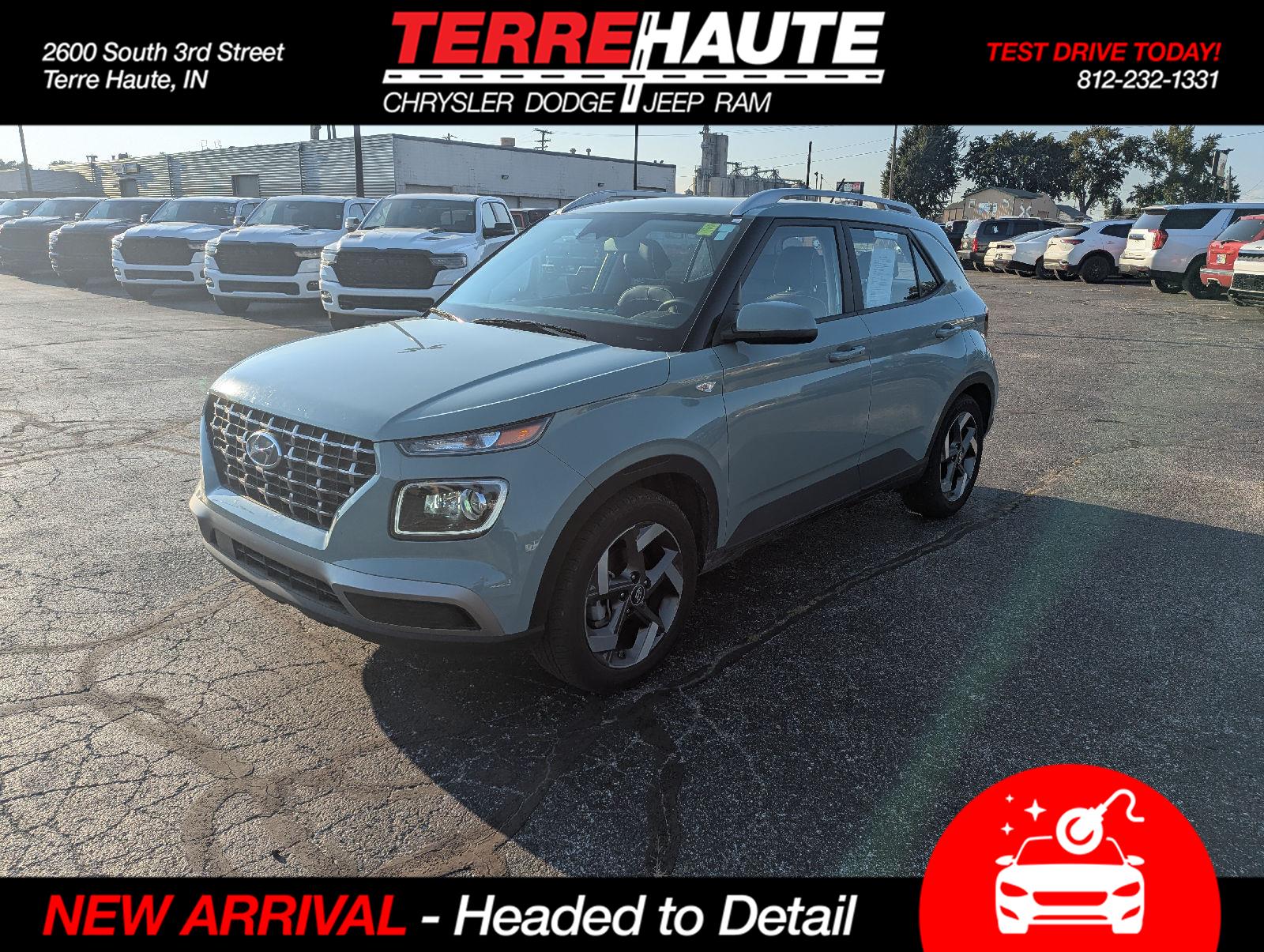 Mirage Green 2025 Hyundai Venue SUV / Crossover Front-Wheel Drive Continuously Variable Transmission