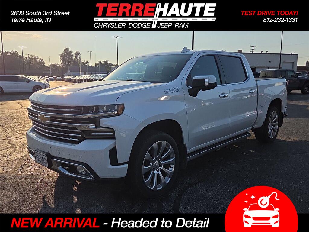 White (Iridescent Pearl Tricoat) 2019 Chevrolet Silverado 1500 Pickup Truck Four-Wheel Drive 8-Speed Automatic