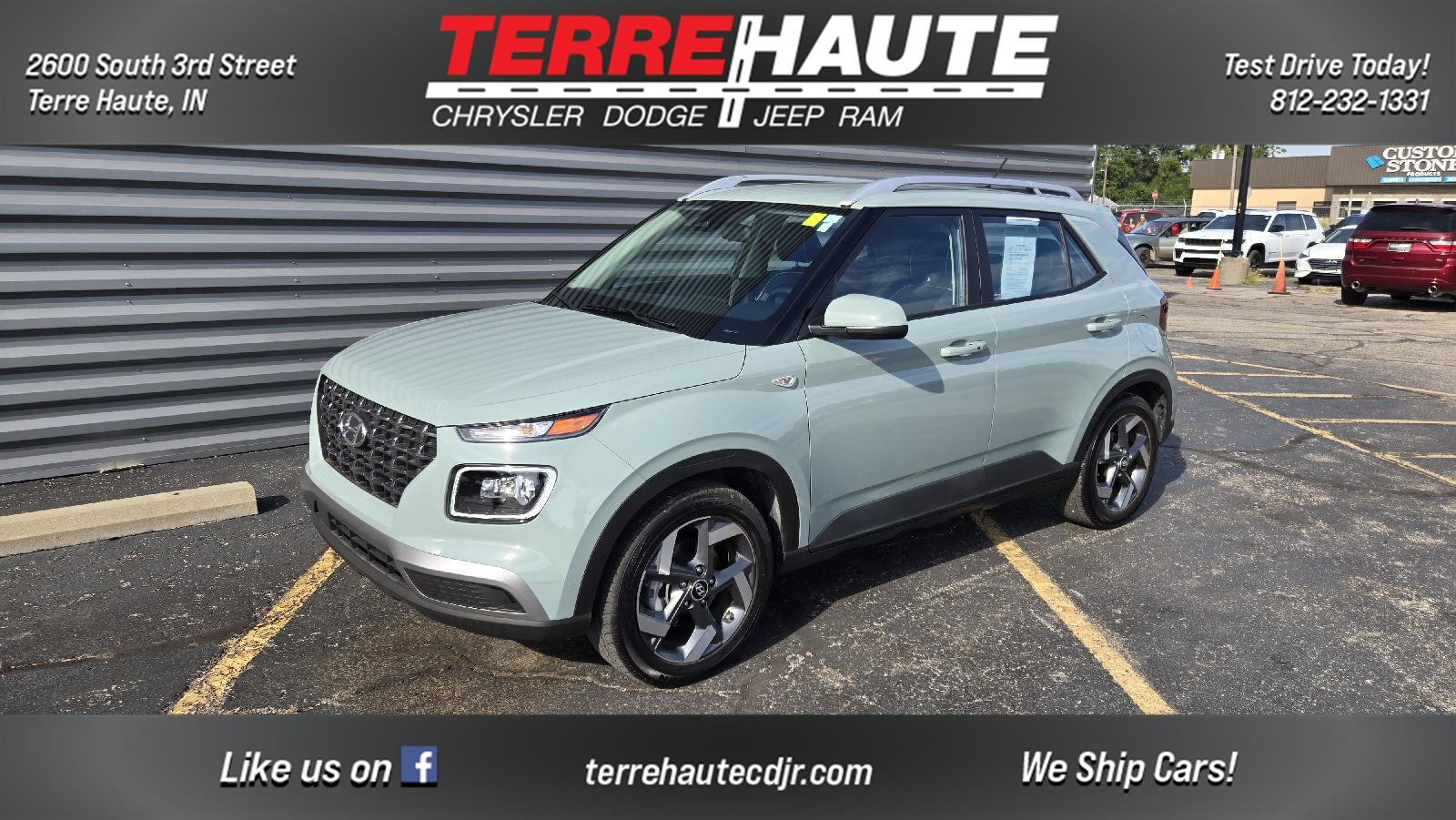 Mirage Green 2025 Hyundai Venue SUV / Crossover Front-Wheel Drive Continuously Variable Transmission