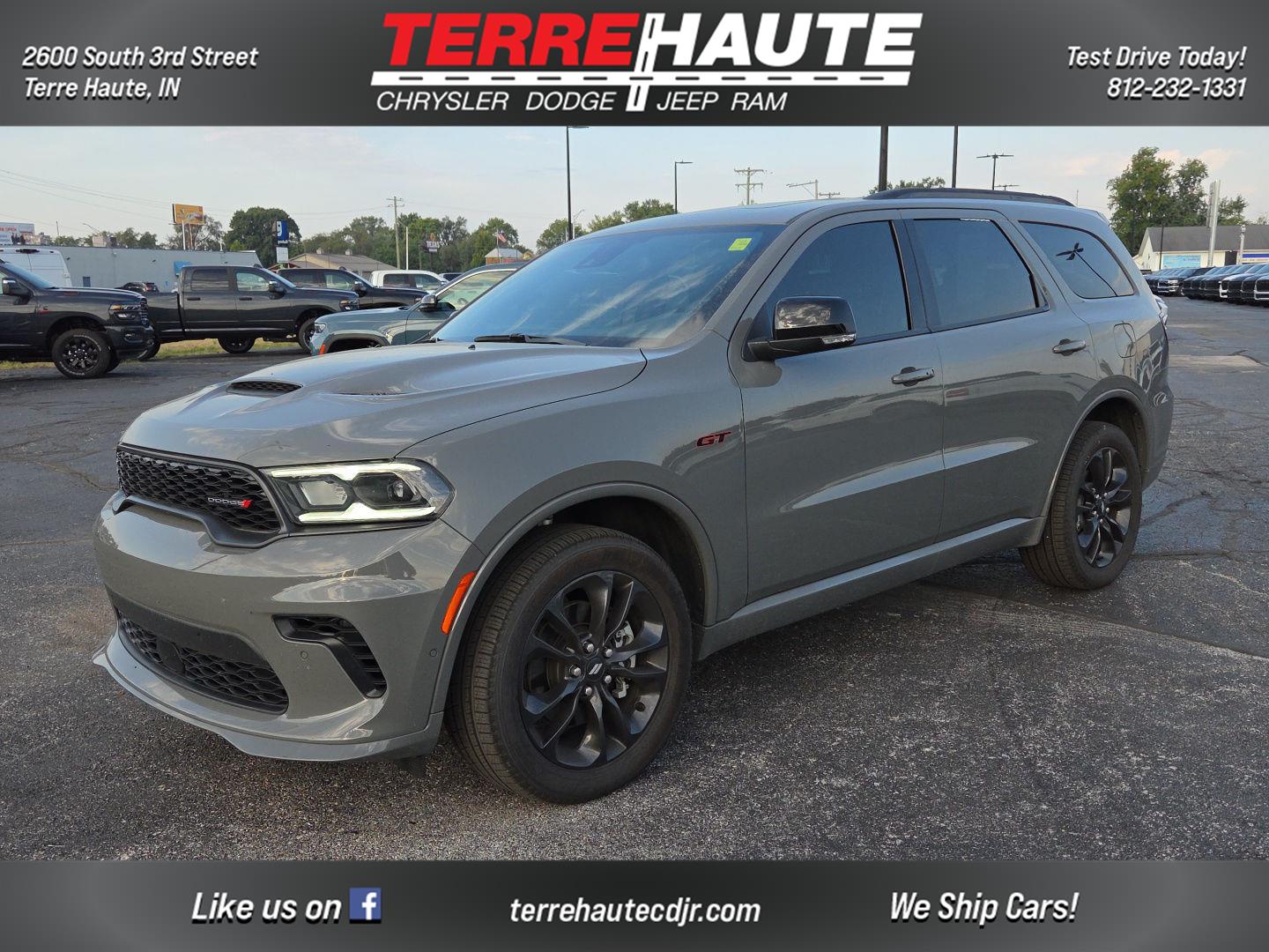 Destroyer Gray Clearcoat 2025 Dodge Durango SUV / Crossover All-Wheel Drive 8-Speed Automatic