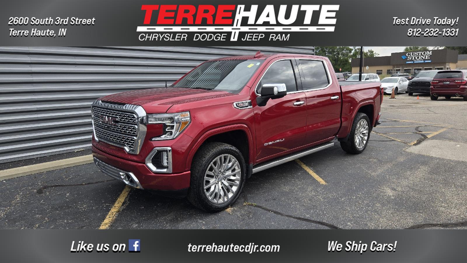 2019 GMC Sierra 1500 Denali Crew Cab 4WD