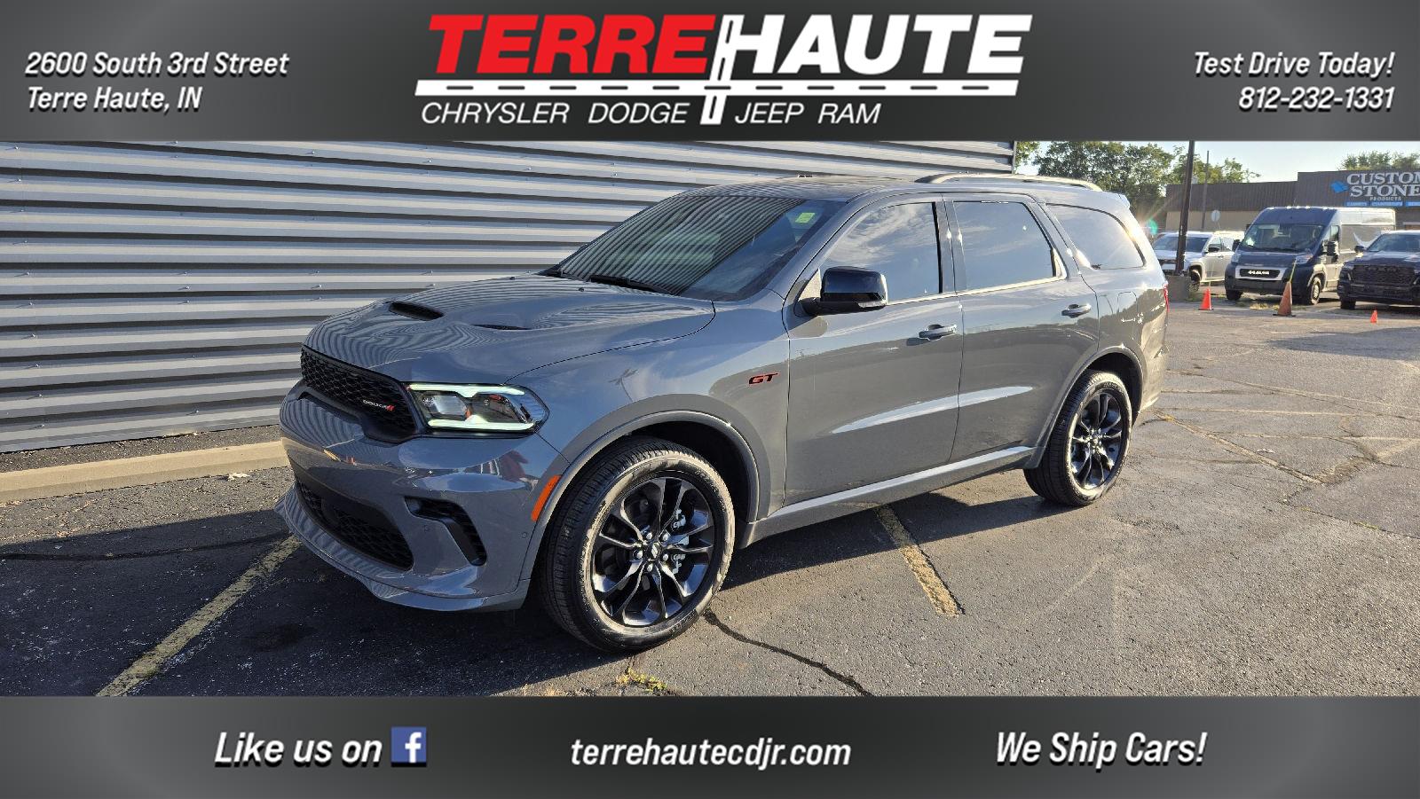 Destroyer Gray Clearcoat 2025 Dodge Durango SUV / Crossover All-Wheel Drive 8-Speed Automatic
