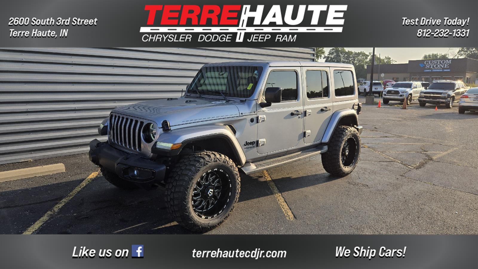  2020 Jeep Wrangler Unlimited Sahara Altitude 4WD   