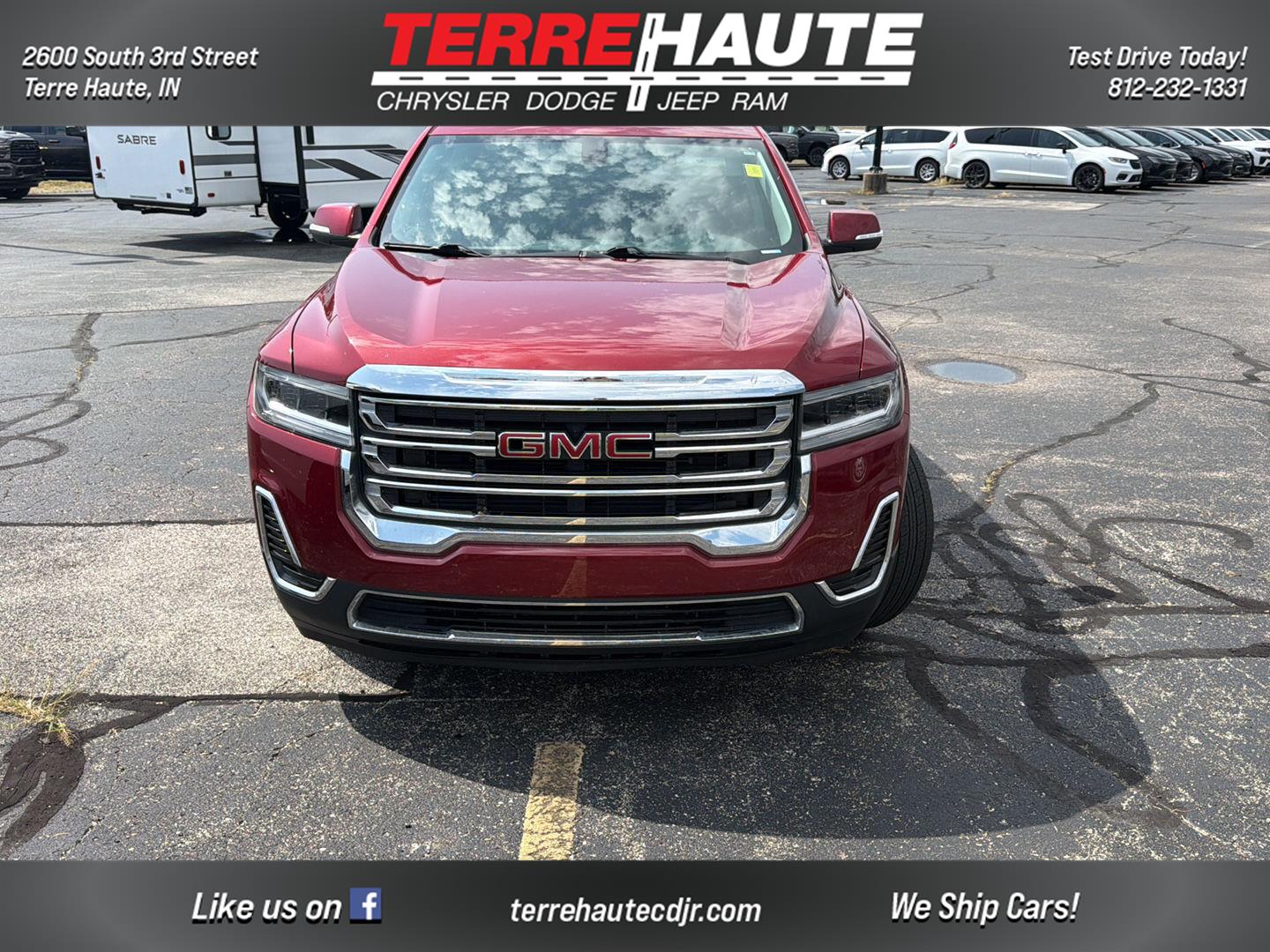 Red Quartz Tintcoat 2020 GMC Acadia SUV / Crossover Front-Wheel Drive 9-Speed Automatic