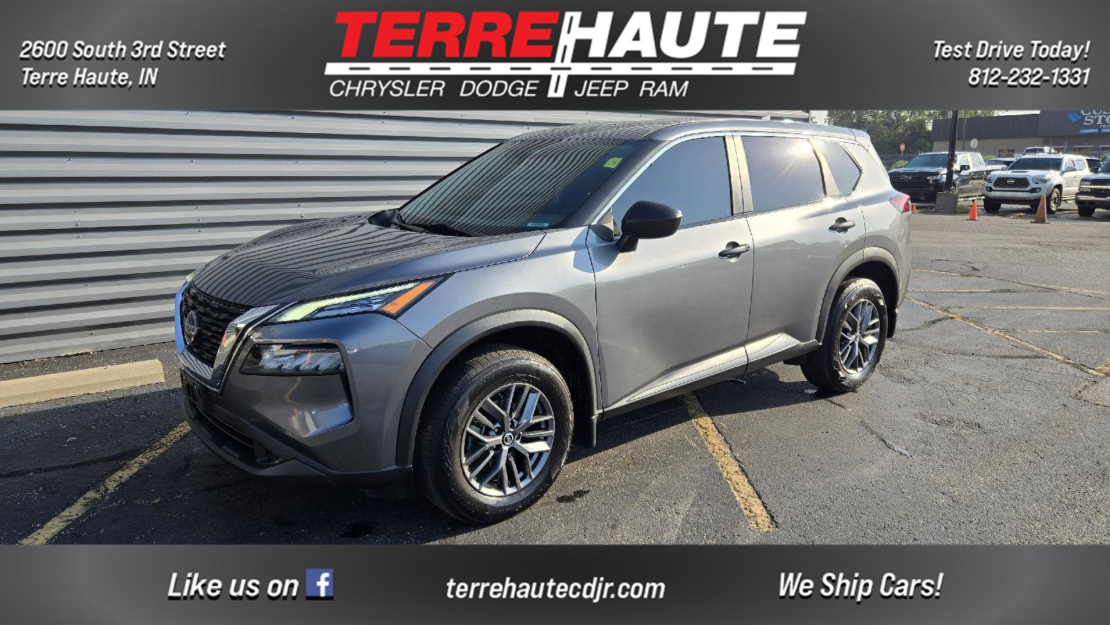 Gray (Gun Metallic) 2021 Nissan Rogue SUV / Crossover All-Wheel Drive Continuously Variable Transmission