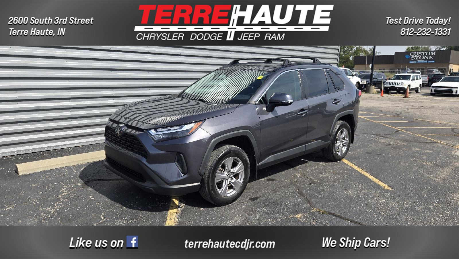 Magnetic Gray Metallic 2022 Toyota RAV4 SUV / Crossover All-Wheel Drive Automatic