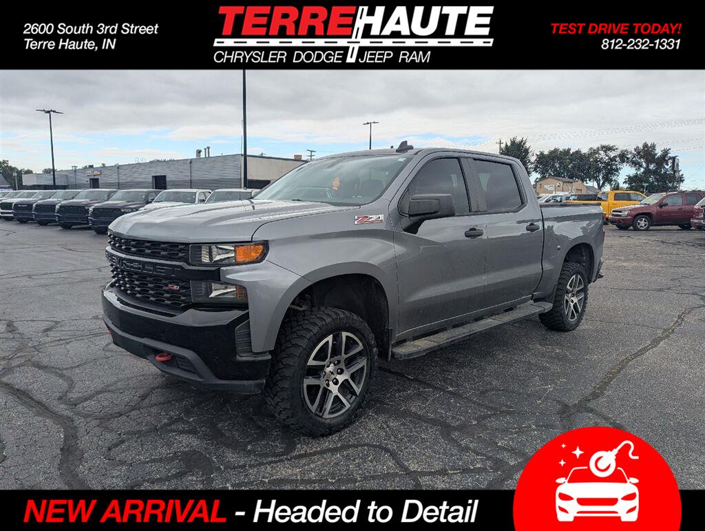 Black 2020 Chevrolet Silverado 1500 Pickup Truck Four-Wheel Drive 6-Speed Automatic