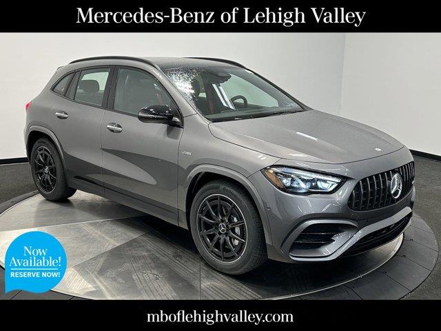 Gray (Mountain Grey Metallic) 2025 Mercedes-Benz GLA AMG 35 4MATIC SUV / Crossover All-Wheel Drive Automatic