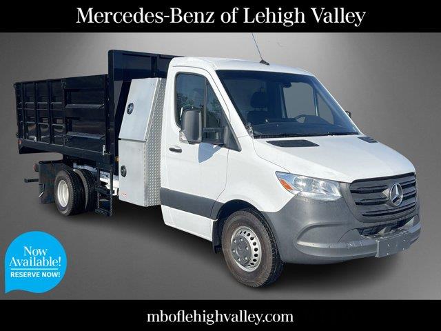 ARCTIC WHITE 2023 Mercedes-Benz Sprinter Cab Chassis 4500 170 RWD Van Rear-Wheel Drive Automatic