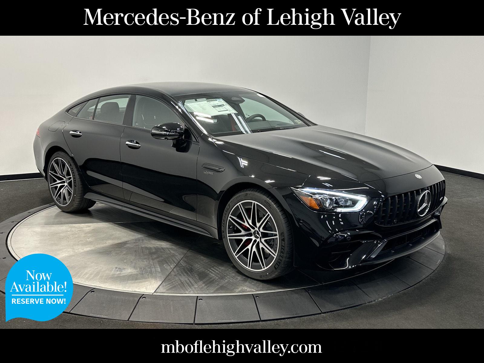 Obsidian Black Metallic 2026 Mercedes-Benz AMG GT Coupe All-Wheel Drive Automatic