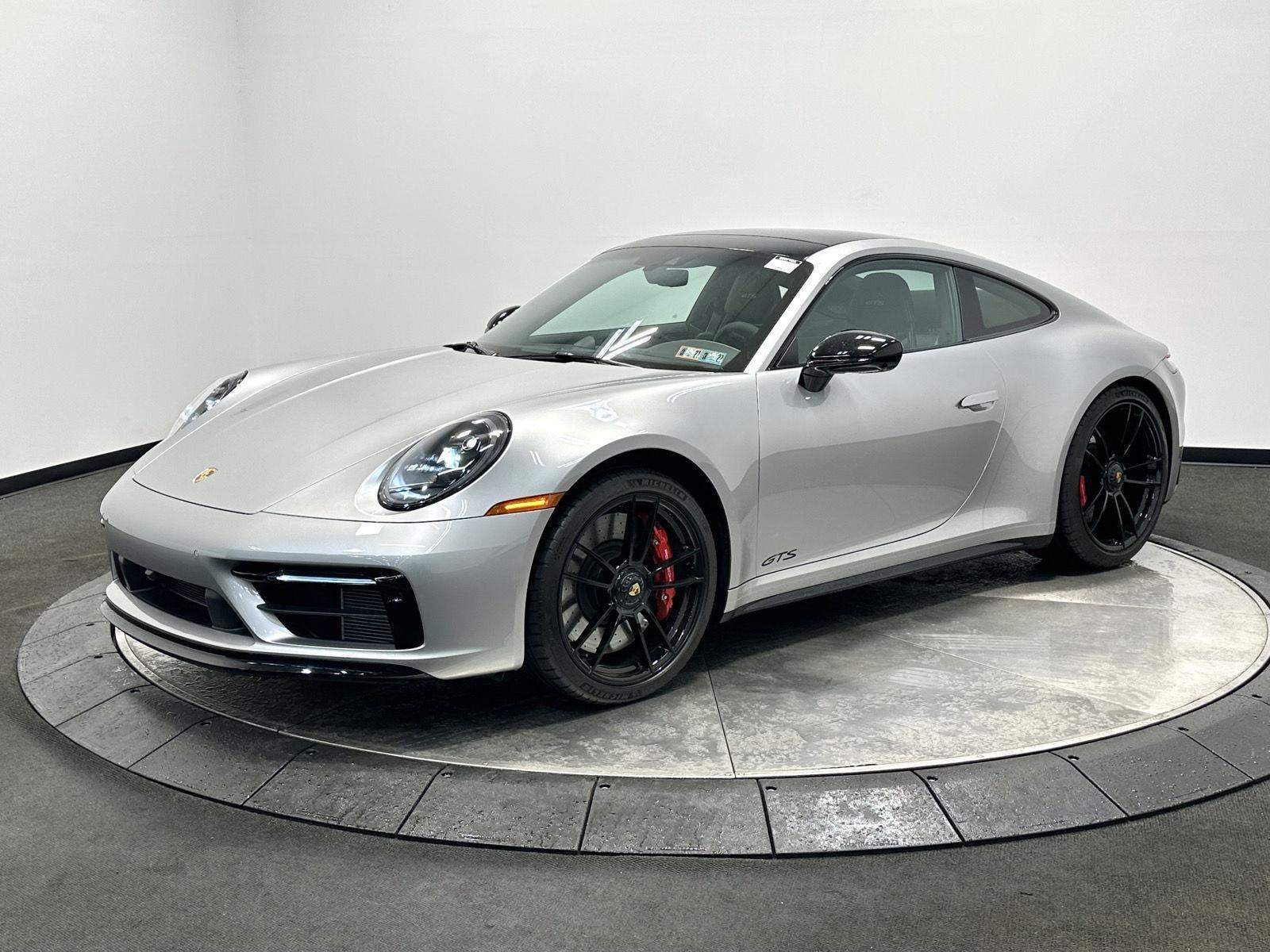 GT Silver Metallic 2024 Porsche 911 Carrera GTS Coupe RWD Coupe Rear-Wheel Drive Manual