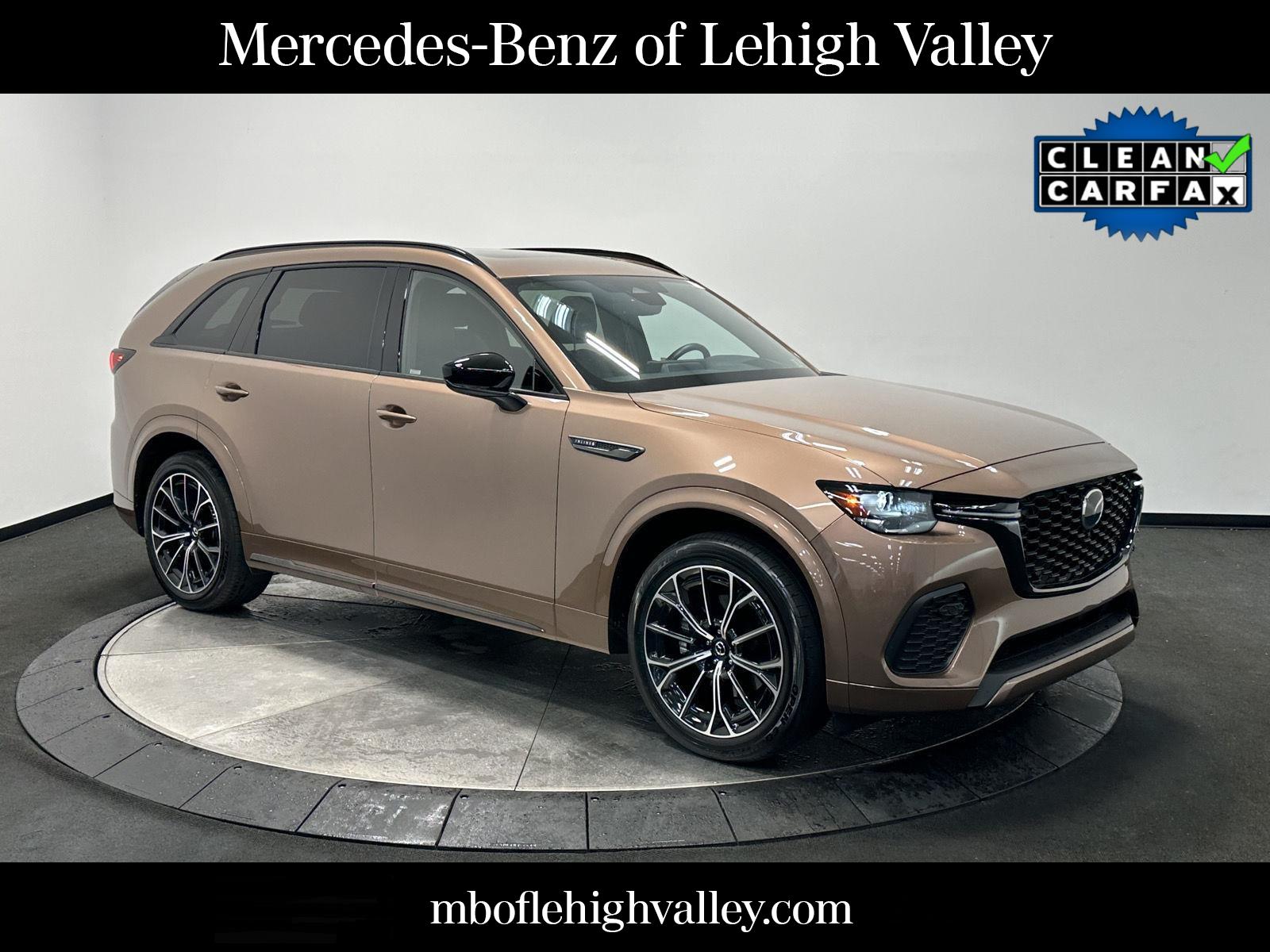 Red (Melting Copper Metallic) 2025 Mazda CX-70 3.3 Turbo S Premium AWD SUV / Crossover All-Wheel Drive Automatic