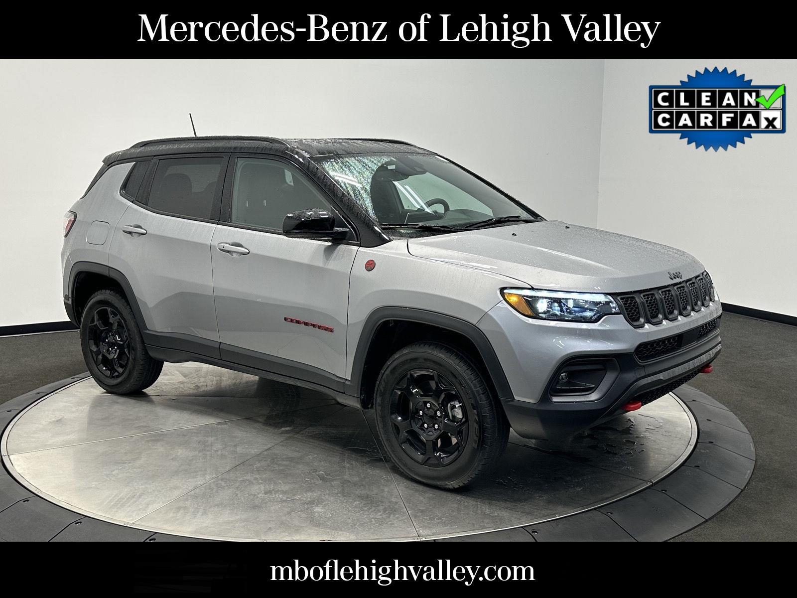 Billet Silver Metallic Clearcoat 2023 Jeep Compass Trailhawk 4WD SUV / Crossover Four-Wheel Drive 8-Speed Automatic