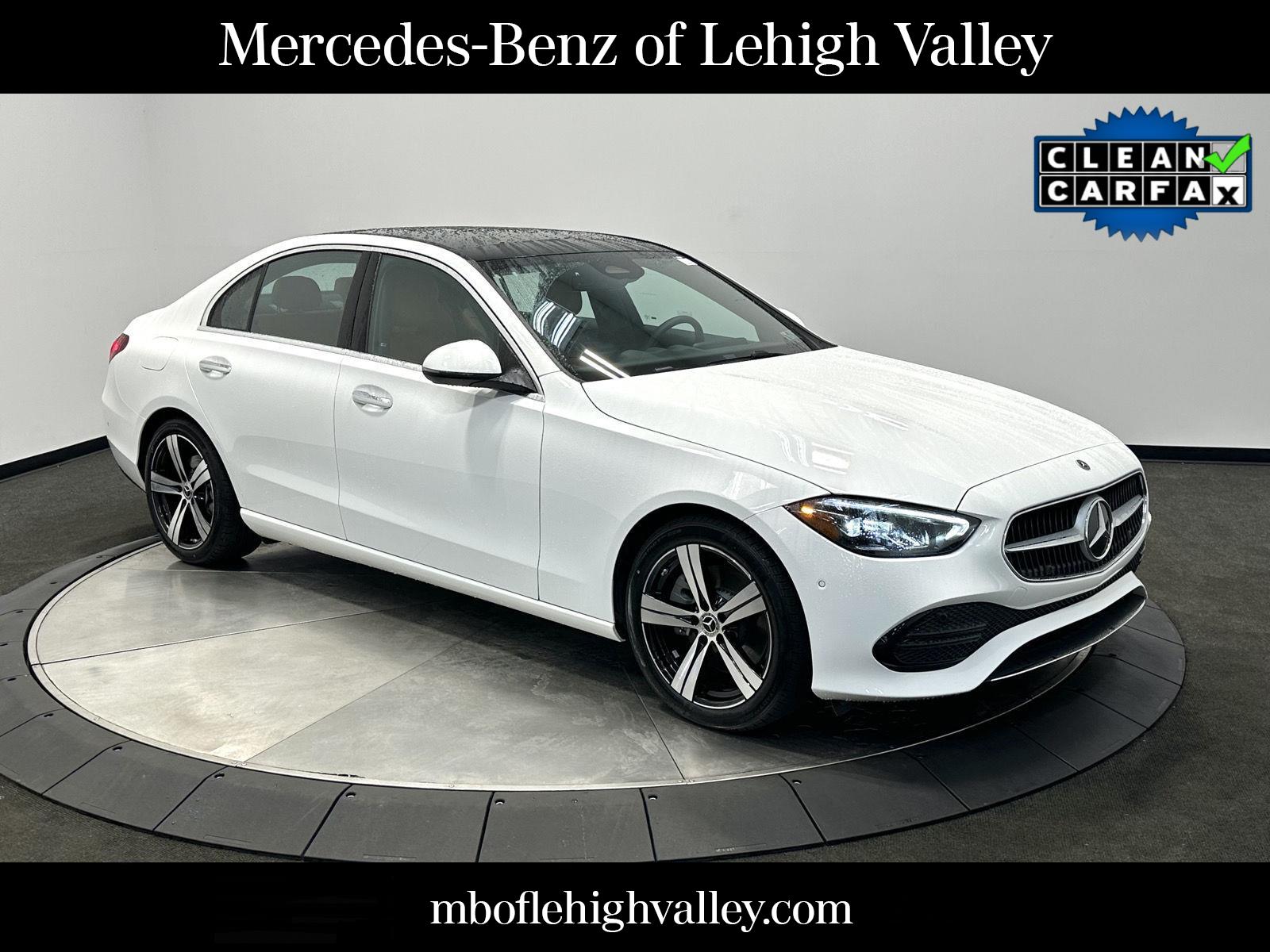 Polar White 2026 Mercedes-Benz C-Class C 300 4MATIC Sedan All-Wheel Drive Automatic