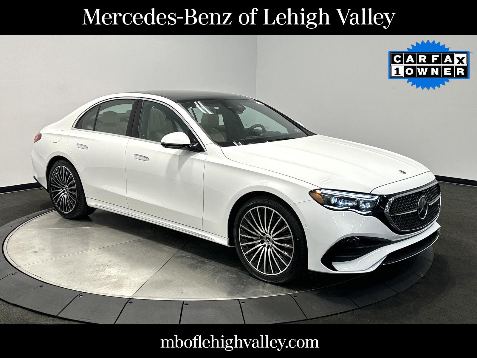 Polar White 2026 Mercedes-Benz E-Class E 350 4MATIC Sedan All-Wheel Drive Automatic