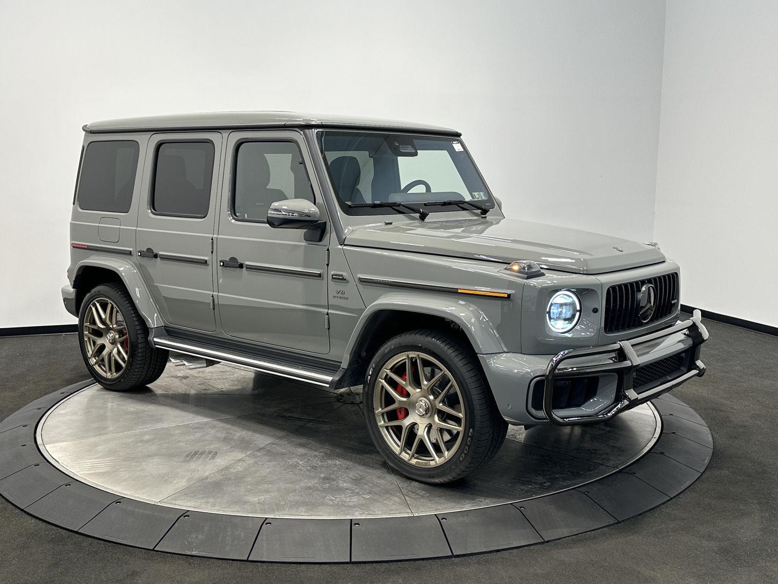 Gray (MANUFAKTUR Arabian Grey) 2026 Mercedes-Benz G-Class AMG G 63 4MATIC SUV / Crossover All-Wheel Drive Automatic