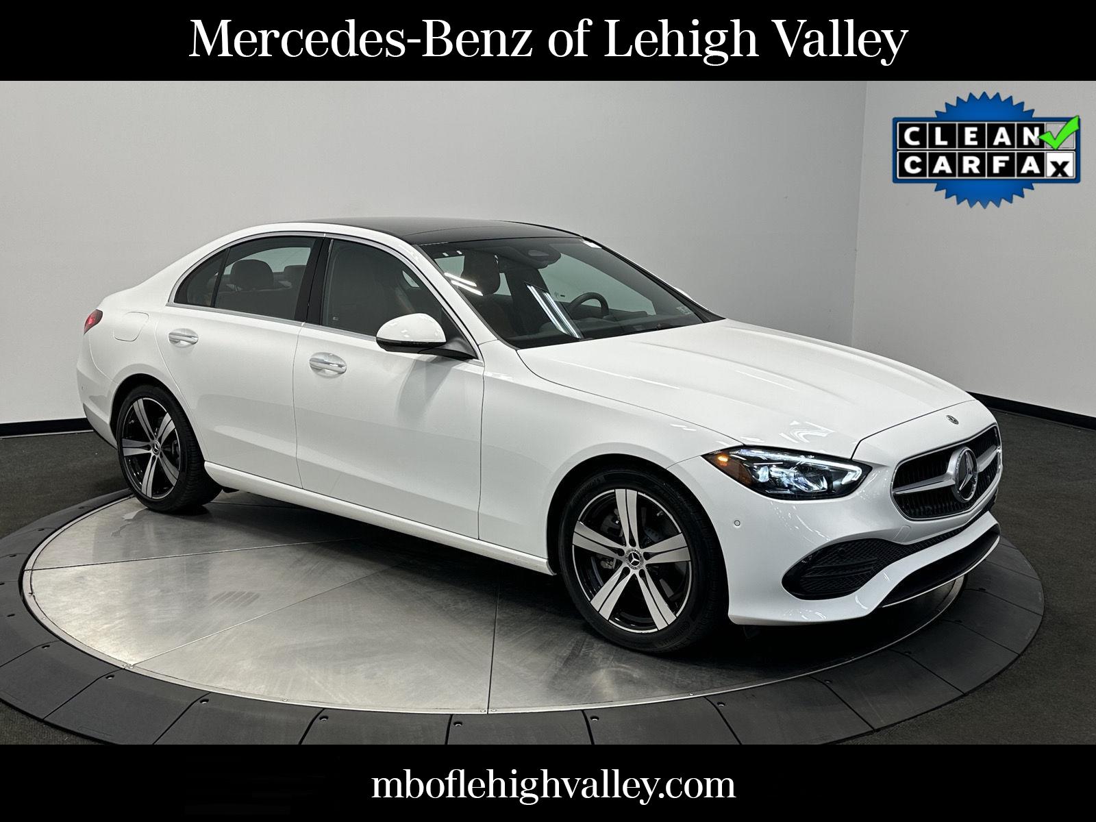 Polar White 2026 Mercedes-Benz C-Class C 300 4MATIC Sedan All-Wheel Drive Automatic