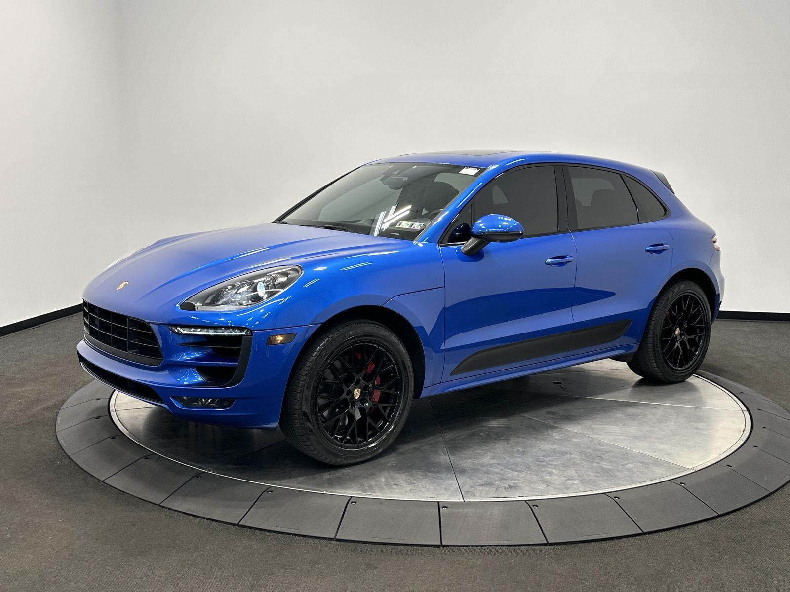 Sapphire Blue Metallic 2018 Porsche Macan GTS AWD SUV / Crossover All-Wheel Drive Automatic