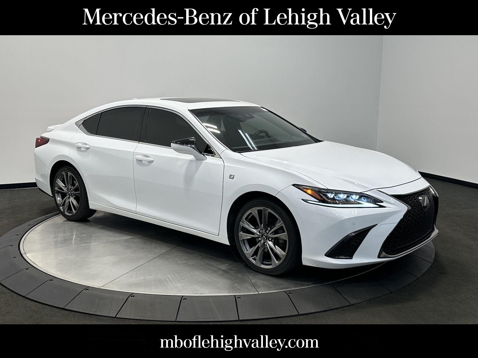 Ultra White 2019 Lexus ES 350 F Sport FWD Sedan Front-Wheel Drive Automatic