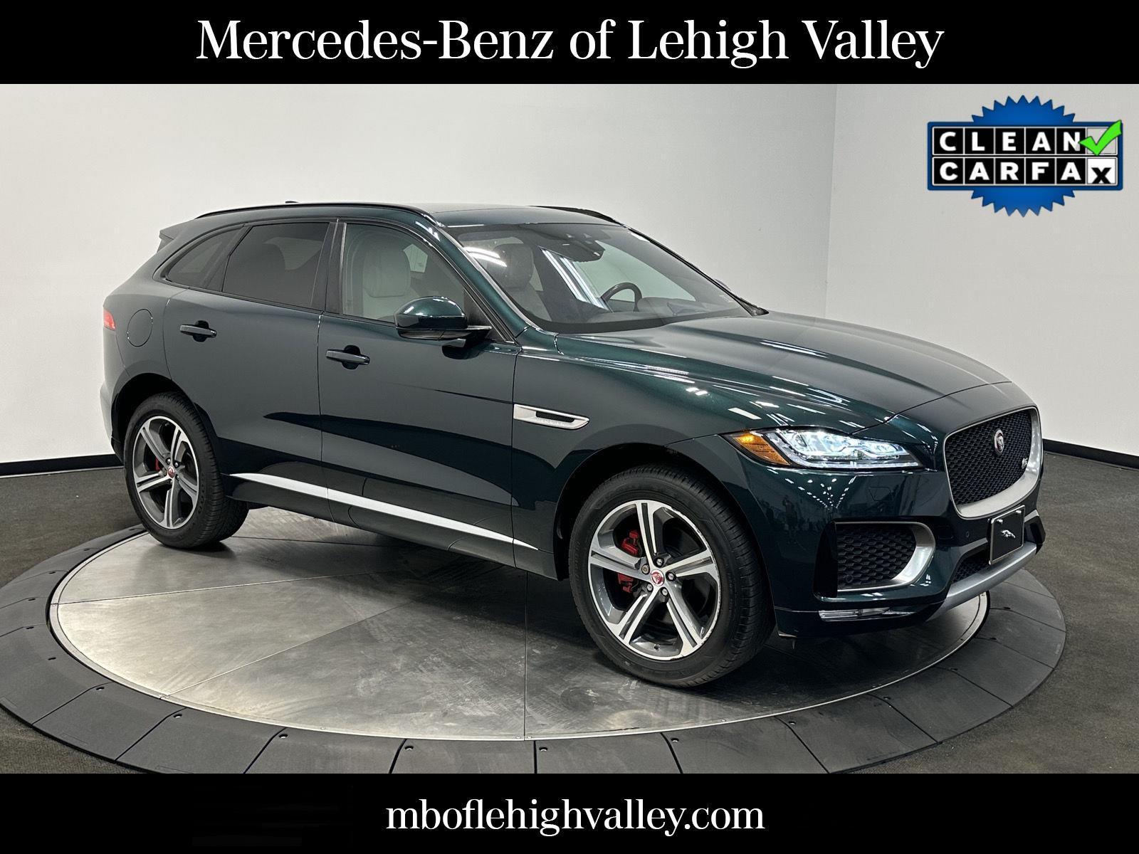 British Racing Green Metallic 2018 Jaguar F-PACE S AWD SUV / Crossover All-Wheel Drive Automatic