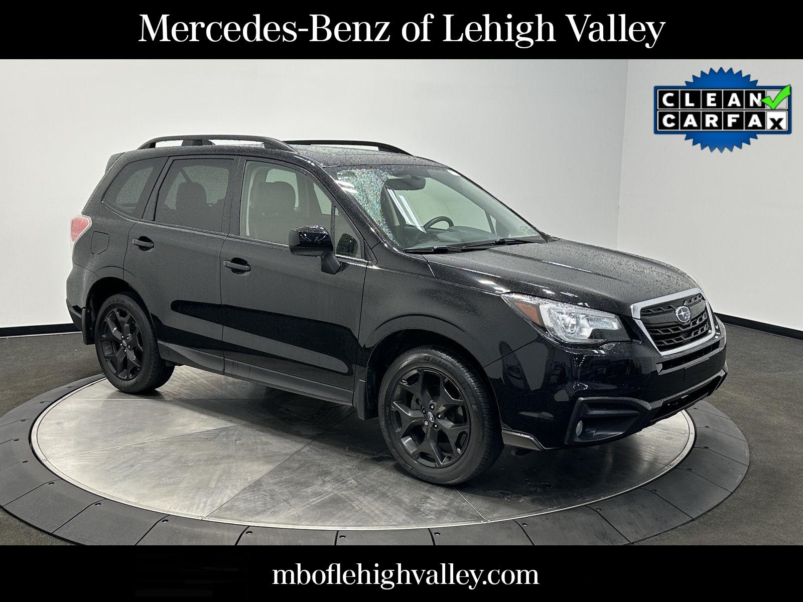 Crystal Black Silica 2018 Subaru Forester 2.5i Premium Black Edition SUV / Crossover All-Wheel Drive Continuously Variable Transmission