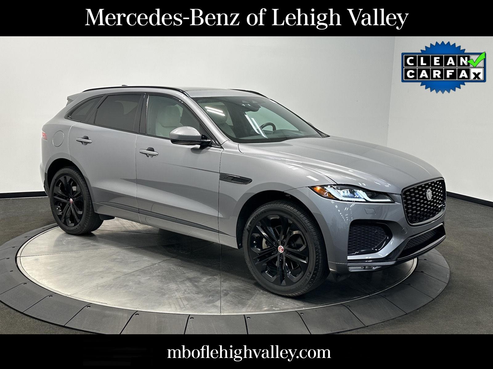 Gray (Eiger Grey) 2023 Jaguar F-PACE P400 R-Dynamic S AWD SUV / Crossover All-Wheel Drive Automatic