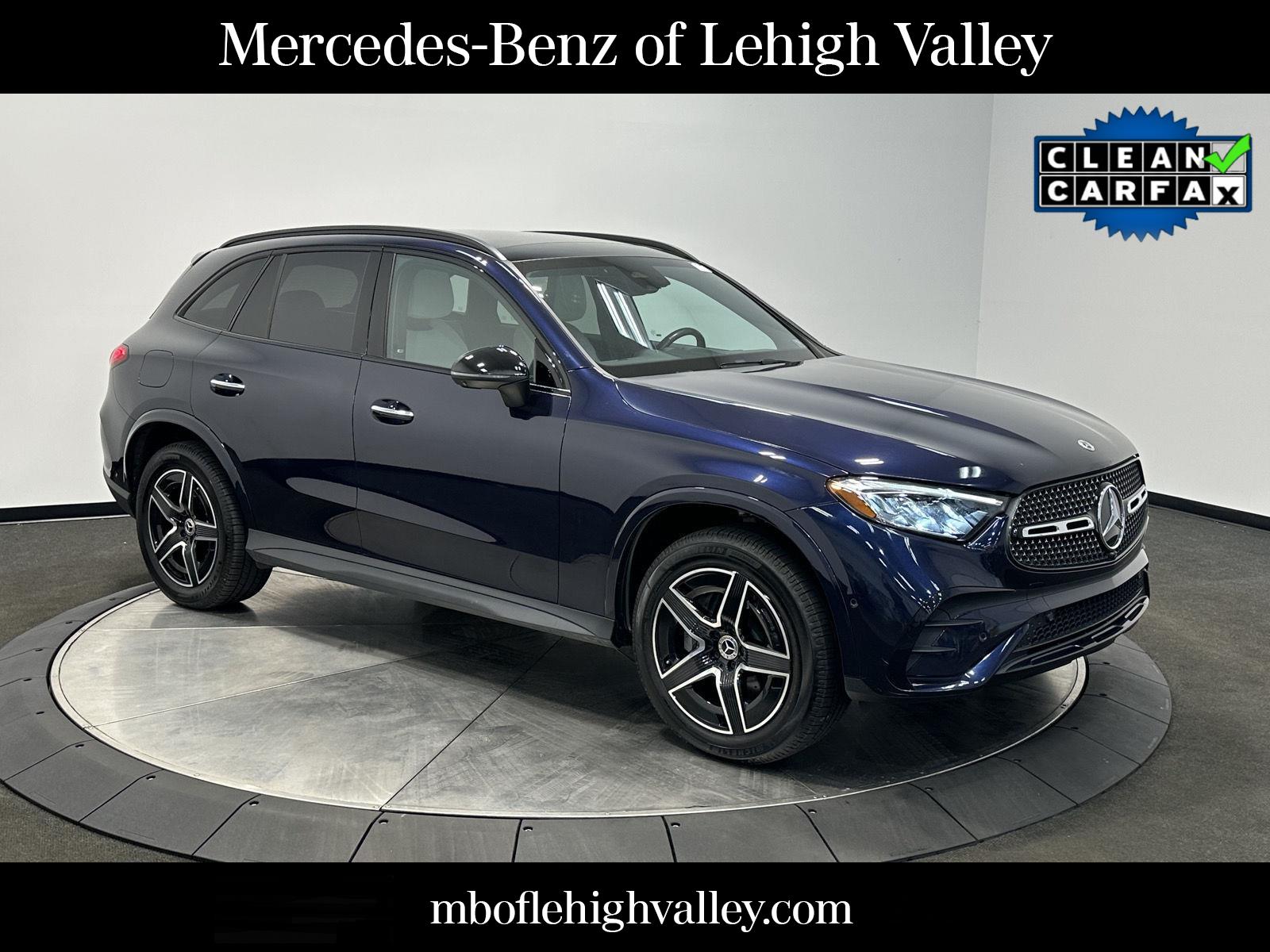 Nautical Blue Metallic 2023 Mercedes-Benz GLC 300 4MATIC SUV / Crossover All-Wheel Drive Automatic