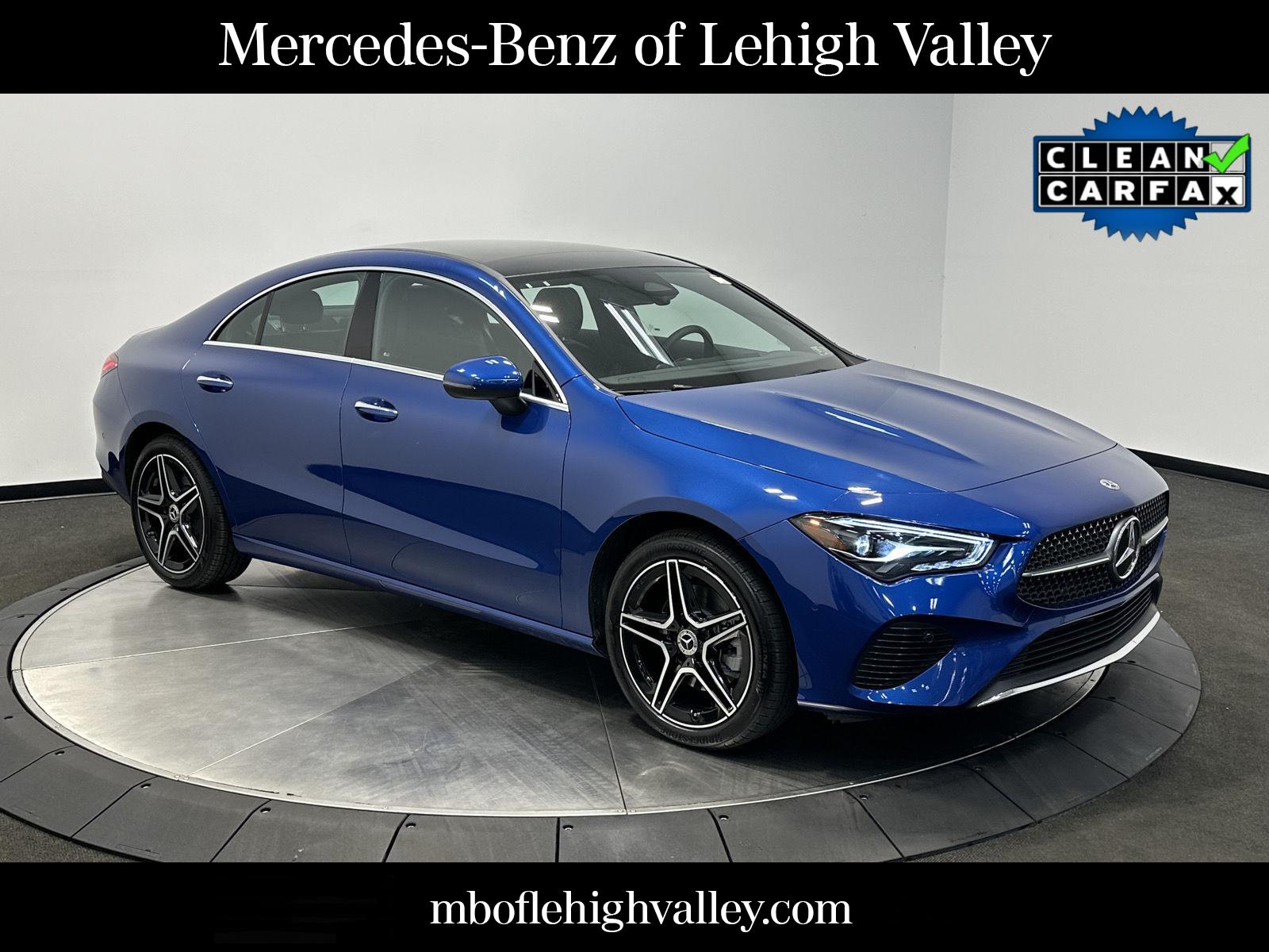Starling Blue Metallic 2026 Mercedes-Benz CLA 250 4MATIC Coupe All-Wheel Drive Automatic