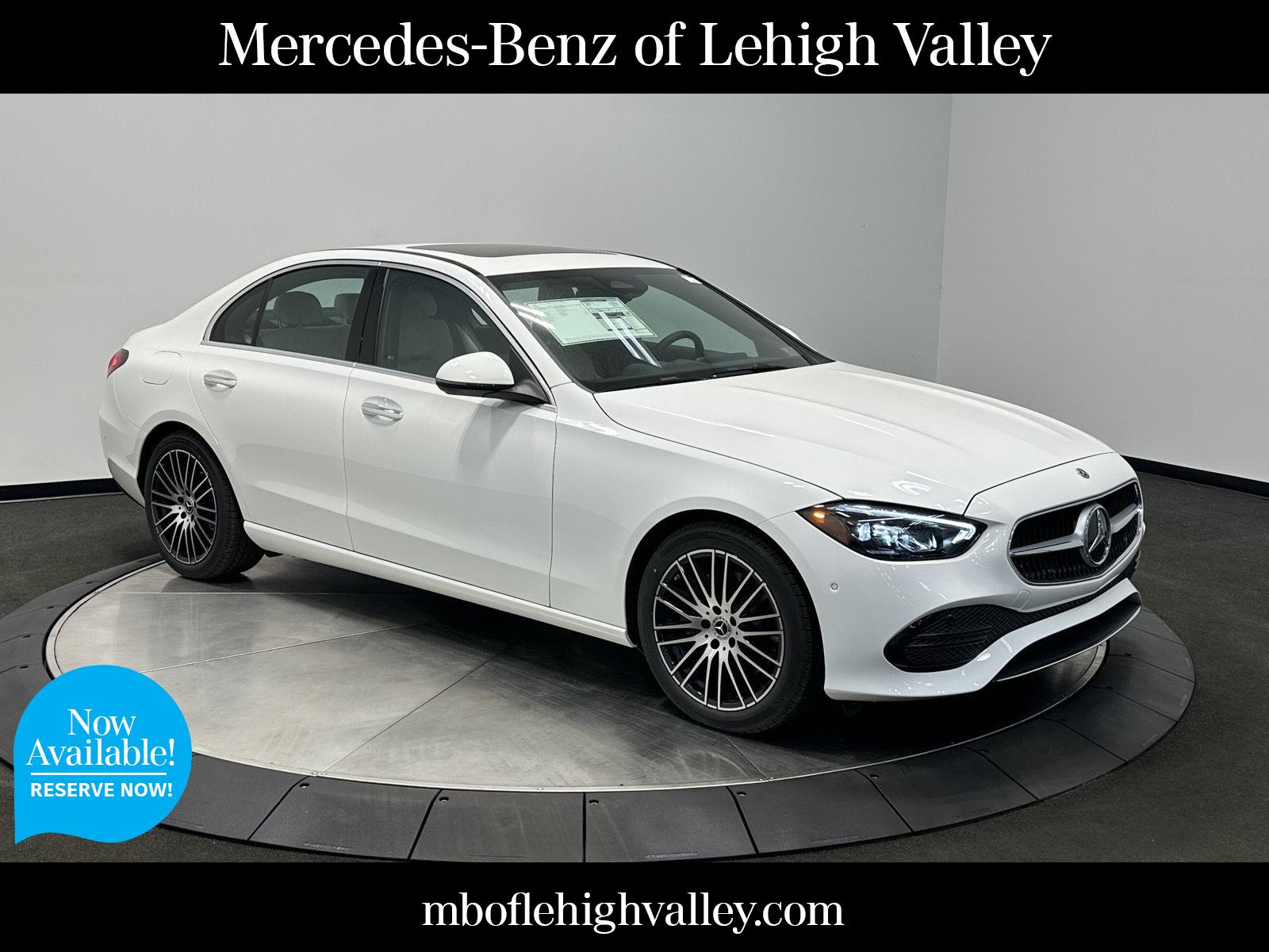 Polar White 2026 Mercedes-Benz C-Class C 300 4MATIC Sedan All-Wheel Drive Automatic