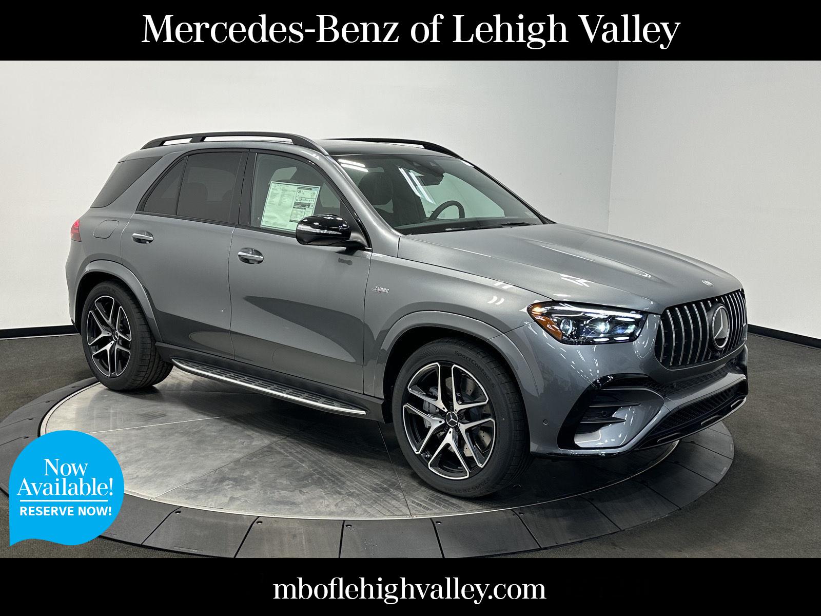 Gray (Selenite Grey Metallic) 2026 Mercedes-Benz GLE AMG GLE 53 4MATIC+ SUV / Crossover All-Wheel Drive Automatic
