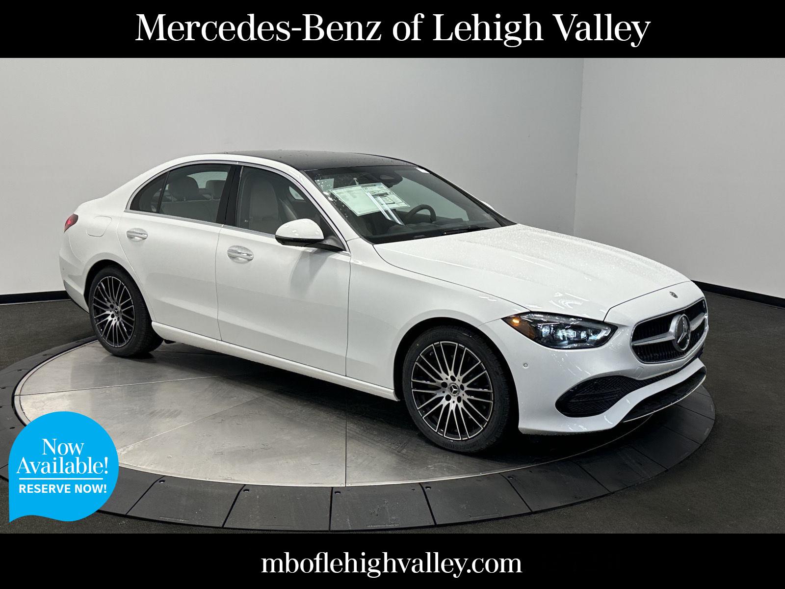Polar White 2026 Mercedes-Benz C-Class C 300 4MATIC Sedan All-Wheel Drive Automatic