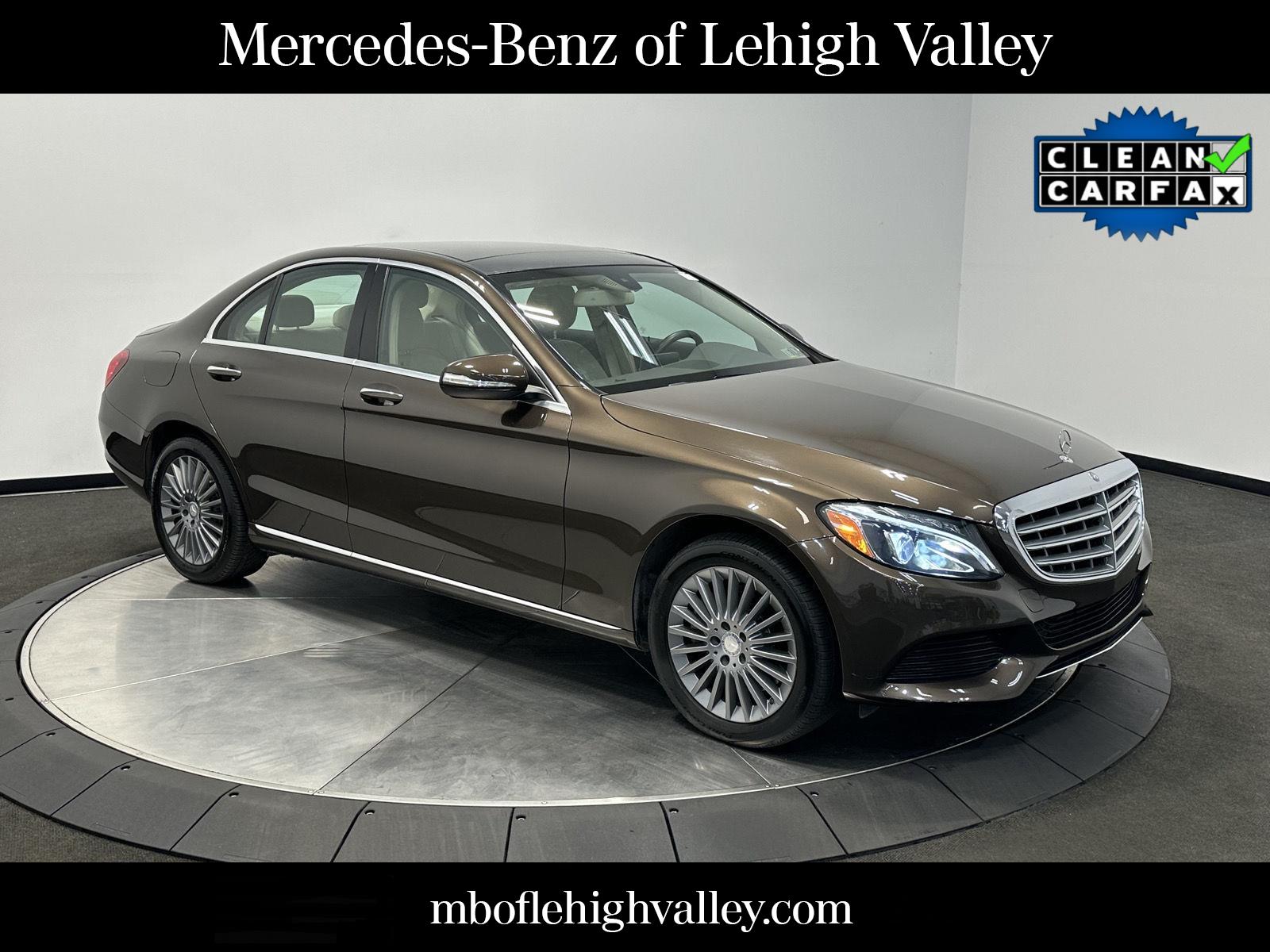 Dakota Brown Metallic 2015 Mercedes-Benz C-Class C 300 4MATIC Sedan All-Wheel Drive Automatic