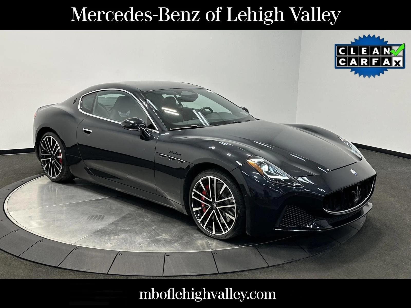 Nero Ribelle Metallic 2024 Maserati GranTurismo Coupe All-Wheel Drive Automatic