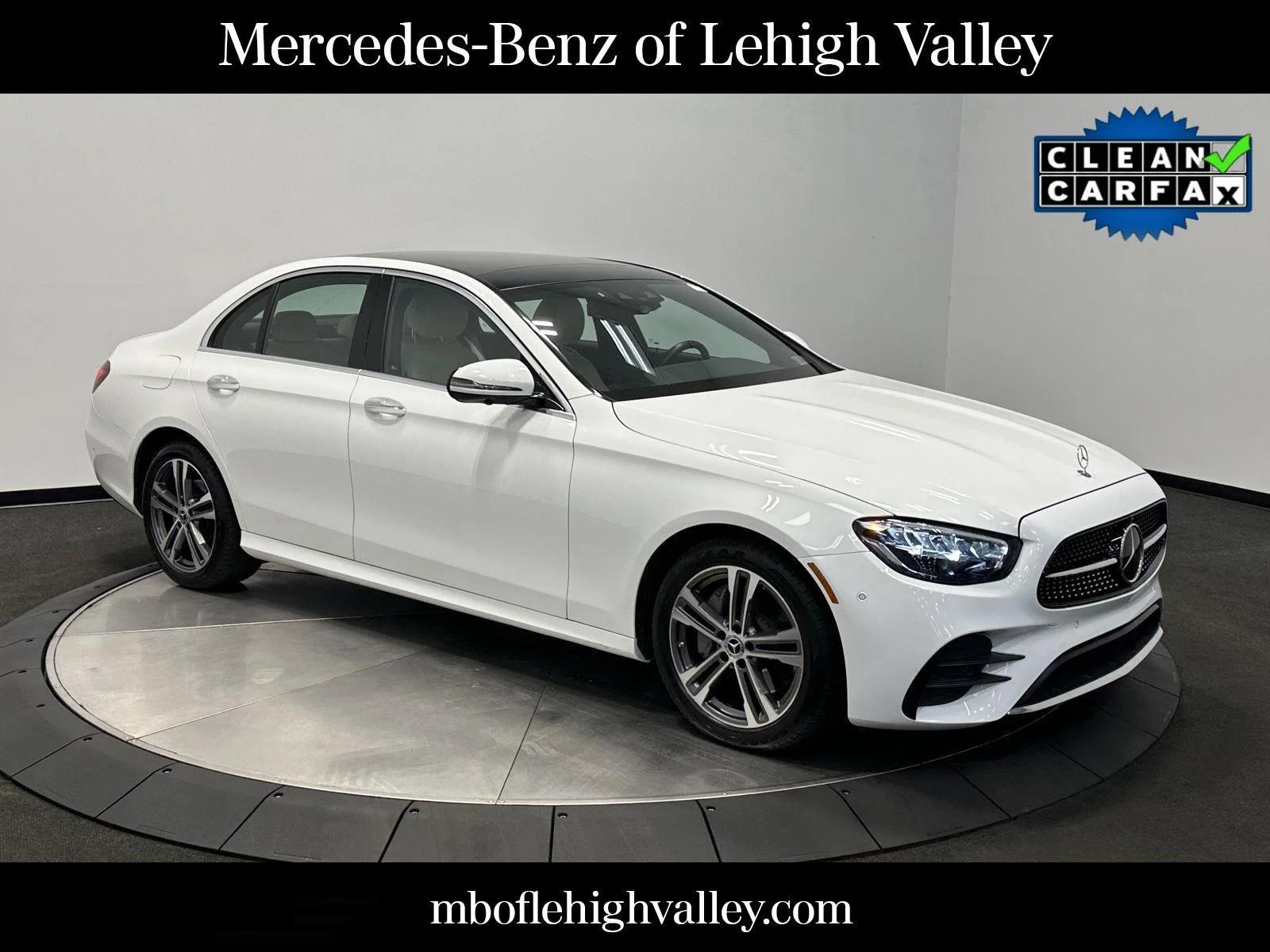 Polar White 2023 Mercedes-Benz E-Class Sedan All-Wheel Drive Automatic