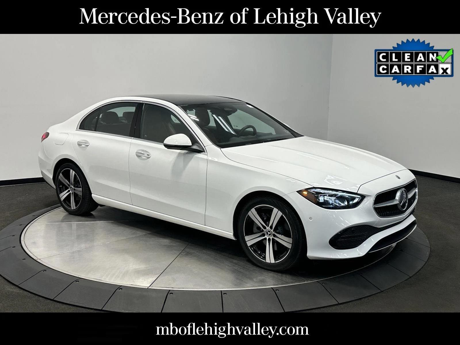 Polar White 2026 Mercedes-Benz C-Class Sedan All-Wheel Drive Automatic