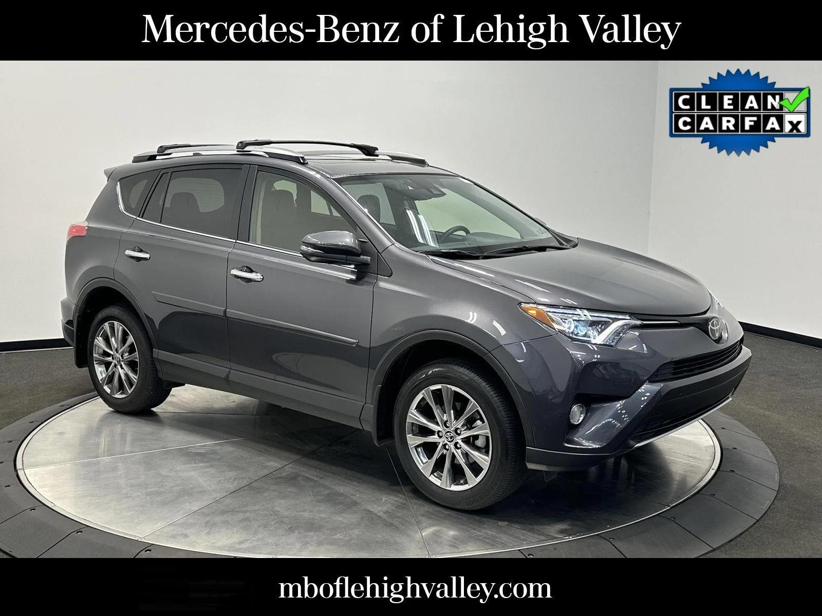 Magnetic Gray Metallic 2018 Toyota RAV4 SUV / Crossover All-Wheel Drive Automatic